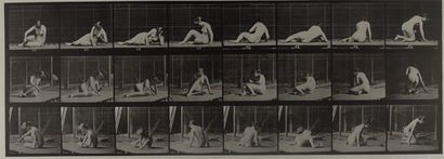 Étienne-Jules Marey (1830-1904) Naked woman turning around Il y a peu d'études du...