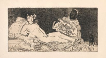 ZOLA. Éd. Manet. Paris, E. Dentu, 1867. In-8, broché. Étude biographique et critique... Gazette Drouot