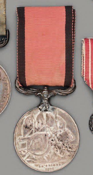 null Empire Ottoman - Médaille de Crimée, modèle pour les troupes françaises, La...