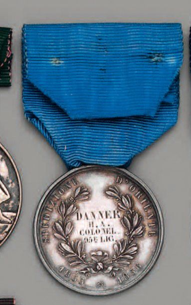 null Sardaigne - Médaille de la Valeur Militaire, Spedizione d'Oriente 1855-1856,...