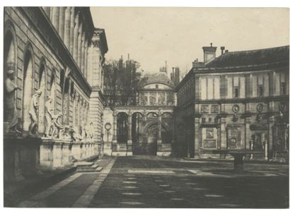 Cercle de Blanquart-Evrard La cour de l'École des Beaux-arts, Paris Ateliers de Lille,...