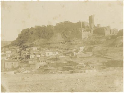 Alfred Normand (1822-1909) Aspect de l'Acropole avant l'ouragan Athènes, octobre...