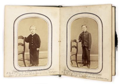 null [Album Bigelow-Bulkeley]
Portraits-carte
Connecticut, années 1860
Petit album...