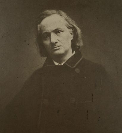 Etienne Carjat (1828-1906) Charles Baudelaire, le dernier portrait [Paris, 1865]
Épreuve...