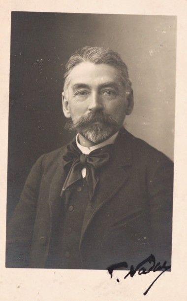 Nadar (Félix Tournachon, 1820-1910) Stéphane Mallarmé, vers 1890
Petite épreuve argentique...