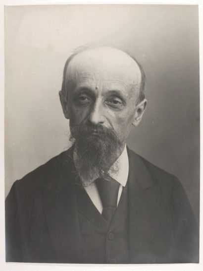 Nadar (Félix Tournachon, 1820-1910) Portrait de Louis Ducos du Hauron, vers 1895
Épreuve...