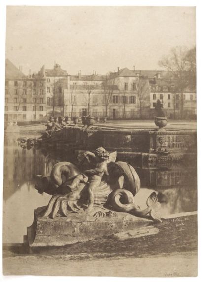 Henri le Secq (1818-1882) Parc du château, bassin de Neptune
Versailles, 1852
Épreuve...