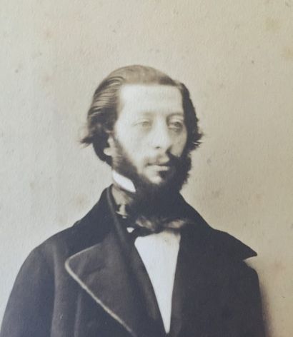 Gustave Le Gray (1820-1884) Portrait à la chevelure bandolinée
Paris, vers 1849
Épreuve...