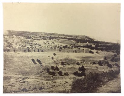 Mendel John Diness (1827-1900) Panorama de Jerusalem du Mont des Oliviers, vers 1857
Trois...