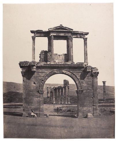 James Robertson (1813-1888) et Felice Beato (1832-1909) Temple de la Victoire aptère,...