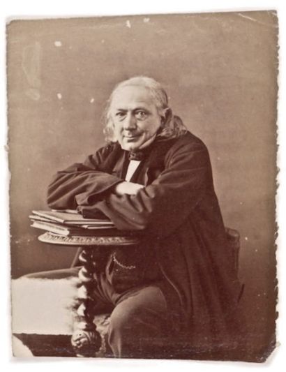 Nadar (Félix Tournachon, 1820-1910) Charles Philipon, Paris, 1860
Épreuve albuminée,...