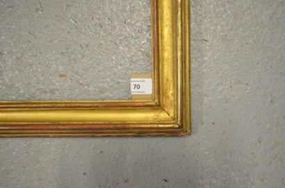 null Cadre en chêne mouluré et doré de modèle INFROIT. Époque Louis XV (restaurations)....