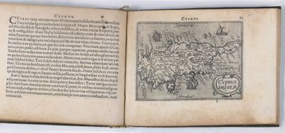 ORTELIUS, A. Epitome Theatri Orteliani. Anvers, Philipe Galle, 1589. In-8 oblong....