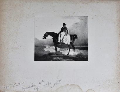 Théodore GERICAULT (1791-1824) Sujets divers de chevaux. Lithographie. Formats divers....