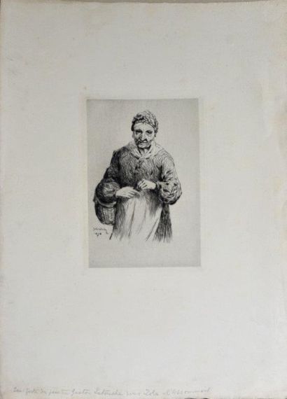 Gaston LA TOUCHE (1854-1913) 5 pl. de la suite 15 gravures sur L'Assommoir/A Émile...