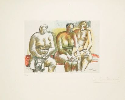 Le Corbusier (Charles-Édouard Jeanneret, dit) (1887-1965) Pl. pour l'album Le Corbusier,...