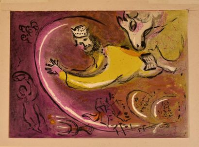 Marc CHAGALL (1887-1985) Pl. pour Jerzy Ficowski, Lettre à Marc Chagall, Adrien Maeght,...