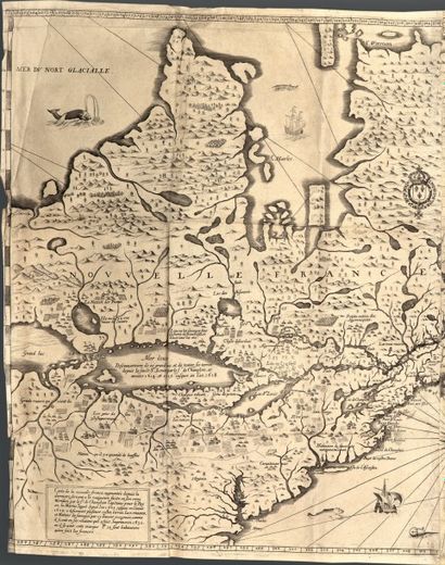CHAMPLAIN (Samuel de) Les Voyages de la Nouvelle France occidentale, dicte Canada....