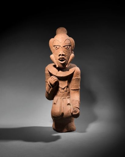  Statue Nok, Nigeria Époque: 430-715 après J.- C. (Laboratoire CIRAM, 5 février 2014,...