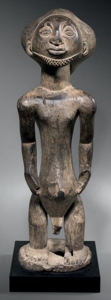 null Statue Hemba, République Démocratique du Congo
Bois à patine brune
H. 70 cm
Hemba...