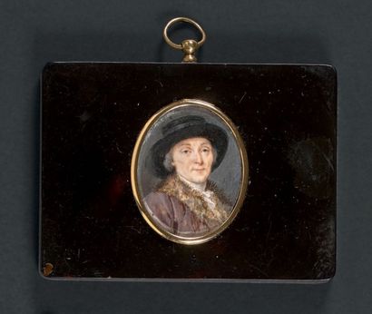 MADAME CHARLOTTE-LOUISE SUVÉE (VERS 1746 - APRÈS 1807) Portrait de Sir ARTHUR, en...