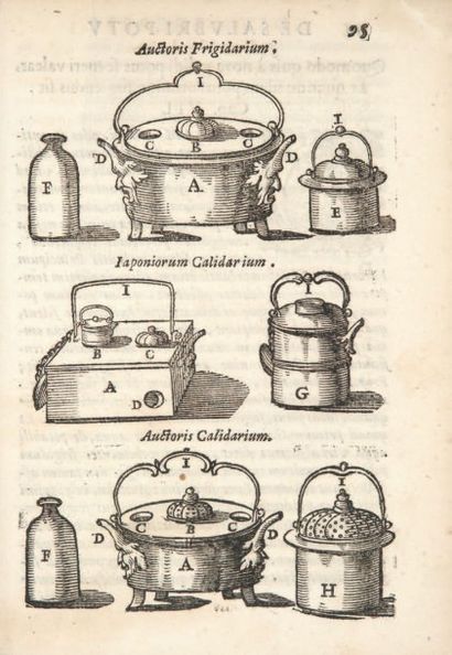 SCACCHI (Fabriano Francesco) De salubri potu dissertatio. Rome, Alessandro Zannetti,...