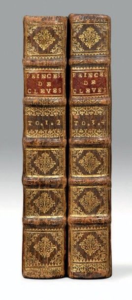 LA FAYETTE (Comtesse de) La Princesse de Clèves. Paris, Claude Barbin, 1689. 4 tomes...