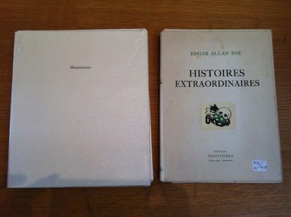Edgar Allan POE 
Hiqtoires extraordinaires
Edité par Innothéra, Laboratoires Chantereau,...