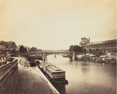Gustave Le Gray (1820-1884) Palais des Tuileries, place du Carrousel, Arc de Triomphe...