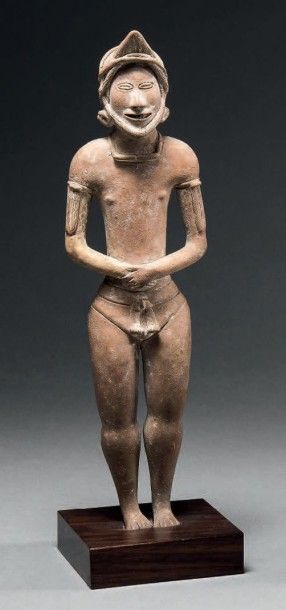 null STATUETTE ANTHROPOMORPHE 
Culture Colima, frontière avec l'Etat du Jalisco,...