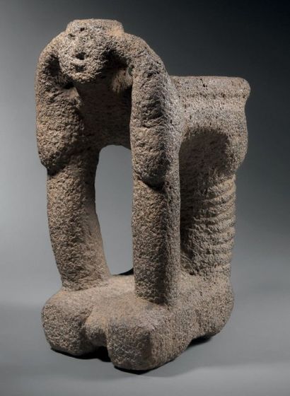 null PETIT RECEPTACLE ANTHROPOMORPHE 
Culture Colima, Mexique Occidental
Protoclassique,...