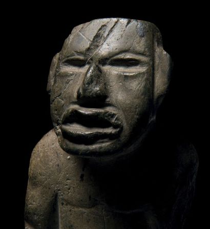 null STATUETTE ANTHROPOMORPHE 
Culture Teotihuacan, Vallée de Mexico, Mexique
Classique...