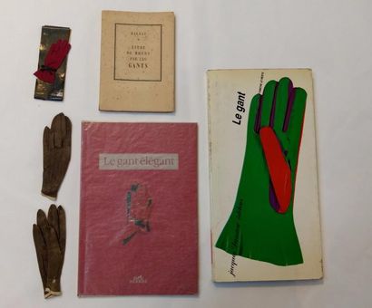 null [LE GANT].
Ensemble de 3 ouvrages.
BALZAC. Etude de moeurs par les gants. Hermès,...