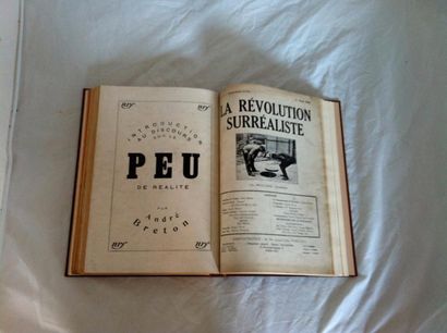  REVUE. LA RÉVOLUTION SURRÉALISTE. Paris, Directeurs Pierre Naville, Benjamin Péret,...