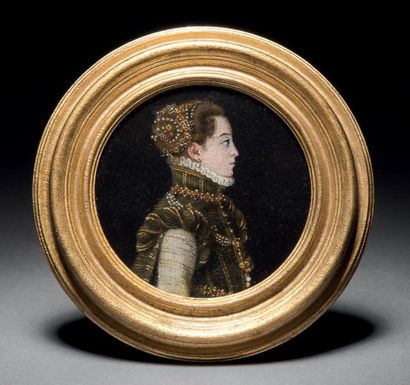 Attribué à Sofonisba ANGUISSOLA (1532-1625) Portrait présumé d'Isabelle de Valois
Cuivre... Gazette Drouot