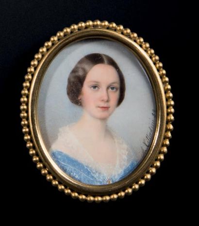 Alessandro CITTADINI (1820-1877) Portrait de Maria-Anna-Marzia ALBONI dite «Marietta...