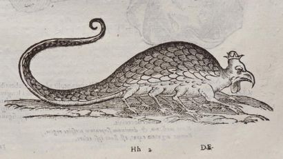 ALDROVANDI (Ulysse) Ulyssis Aldrovandi Patricii Bononiensis, SERPENTUM ET DRAGONÛ...