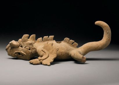 null Iguane Culture Veracruz, Côte du Golfe, Mexique Période classique 450-650 après...