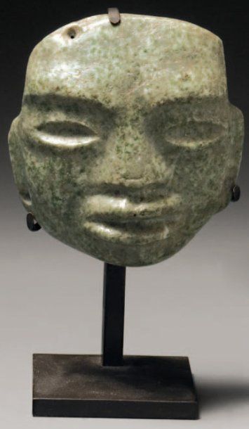 null Masque pendentif Culture Teotihuacan, Vallée de Mexico, Mexique. Période Classique,...