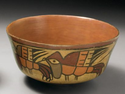 null Coupe à décor peint Culture Nazca, Sud du Pérou Intermédiaire Ancien, 100 à...