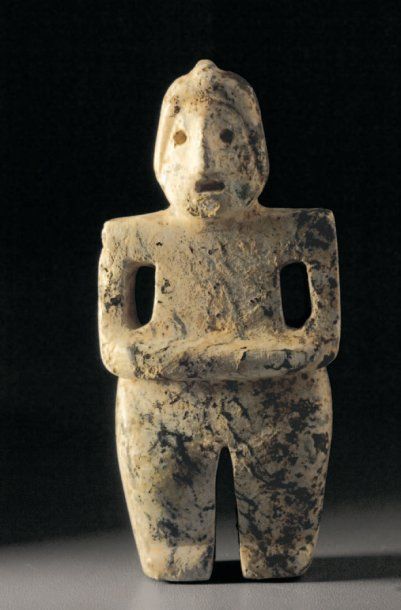 null Statuette anthropomorphe Culture Colima, Côte Occidentale du Mexique Protoclassique,...