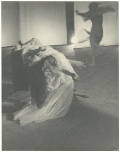 ILSE BING (1899-1998) Balanchine, Ballet Errante Paris, 1933 Vintage gelatin silver...