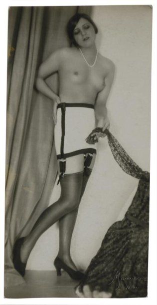 OLGA SOLARICS & ADORJAN VON WLASSICS Mademoiselle Paris, ca. 1933 Vintage gelatin...