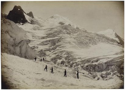 CHARNAUX FRÈRES ET CIE Séracs de la jonction sous les Grands-Mulets Studio de Genève,...