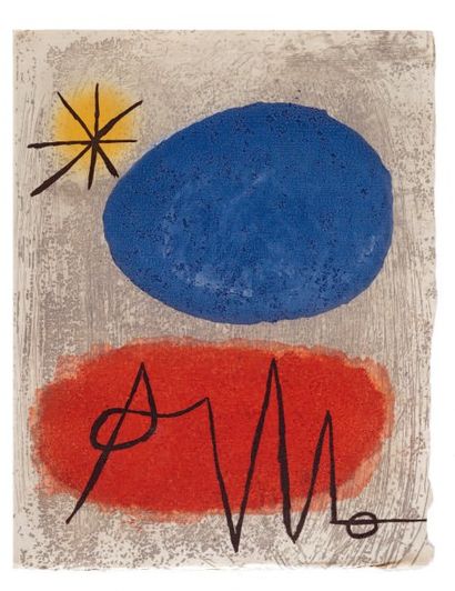 MIRÓ (Joan) - LEIRIS (Michel) BAGATELLES VÉGÉTALES. Gravures sur cuivre de Joan Miró....
