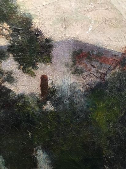 Francisque NOAILLY (1855-1942) 
Paysage signé en bas à droite
25 x 31 cm