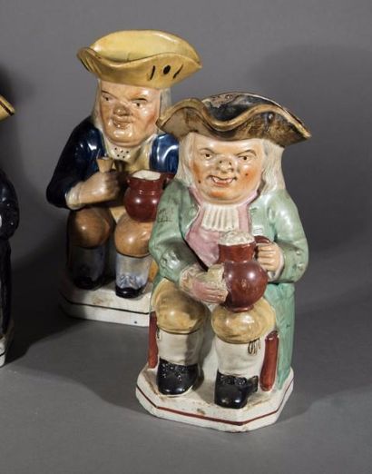 null Trois pichets " Toby Jug", Angleterre