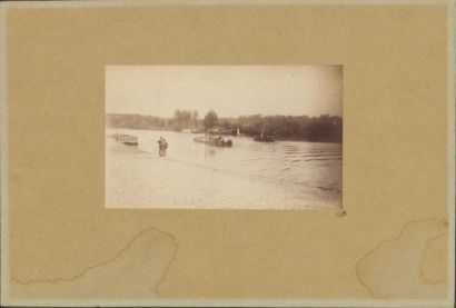 null Lot de 4 photographies anciennes:
- Alfortville- janvier 1910
12x17 cm
- Vue...