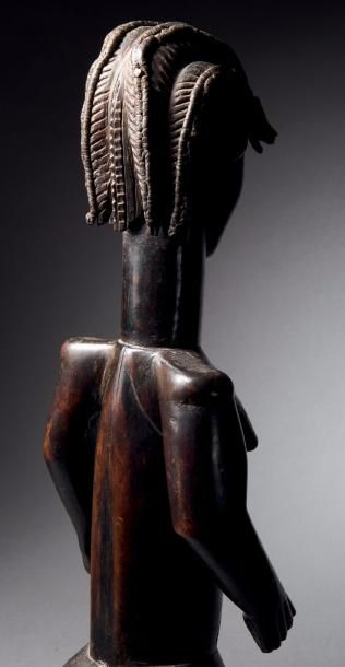 null Statue féminine, Dan, Lümè, Liberia, Côte d'Ivoire
Epoque présumée: Fin du XIXe...