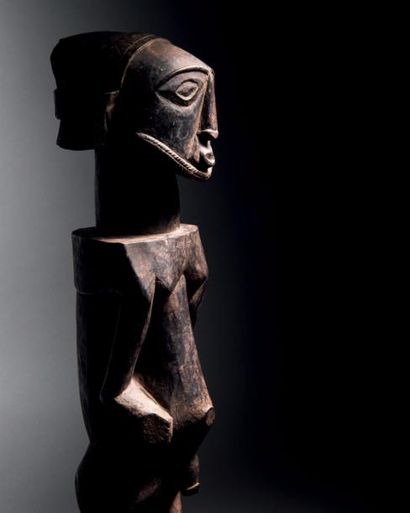 null Statue Hemba, République Démocratique du Congo
Bois dur à patine brun foncé...